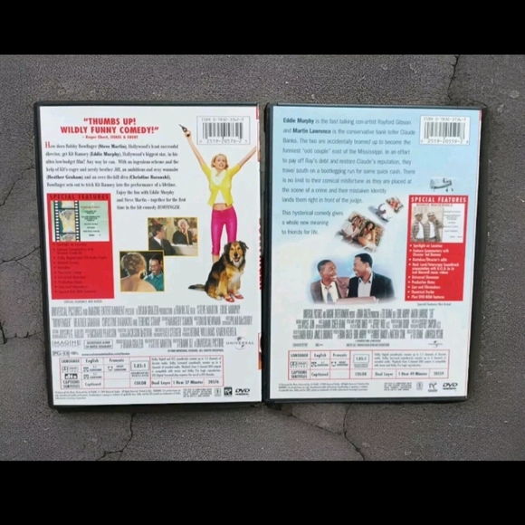 Eddie Murphy Comedy DVD Lot Life (DVD, 1999) Bowfinger w Steve Martin(DVD, 1999) - Picture 3 of 3